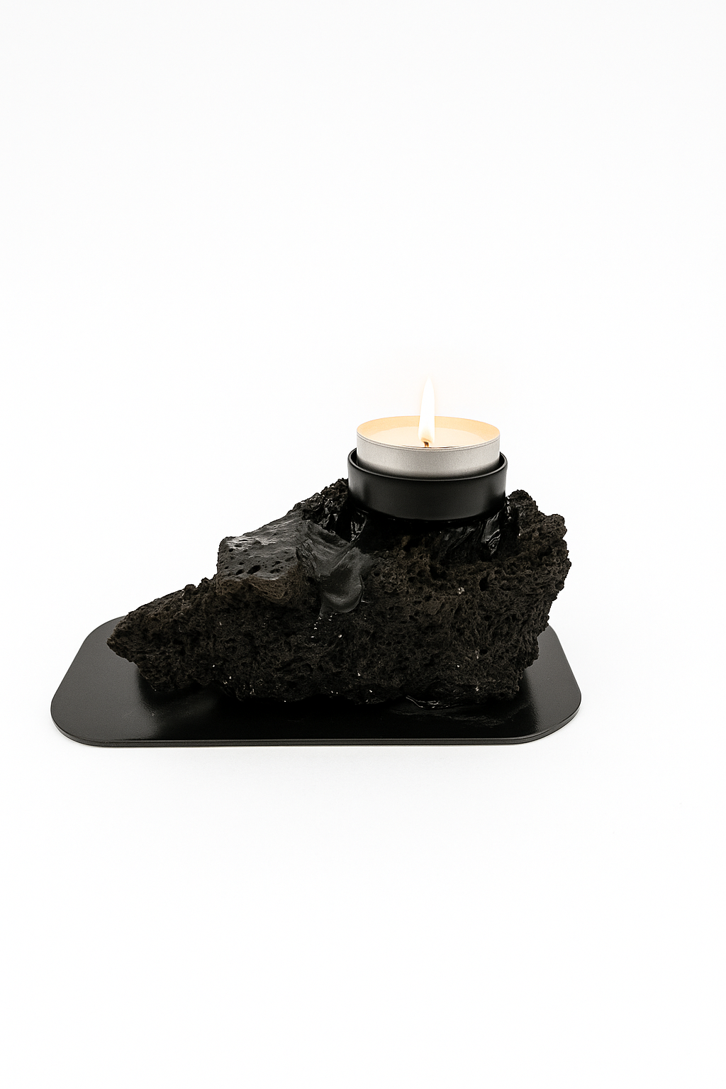 Kertastjaki fyrir 2 kerti - Candleholder for 2 tealights